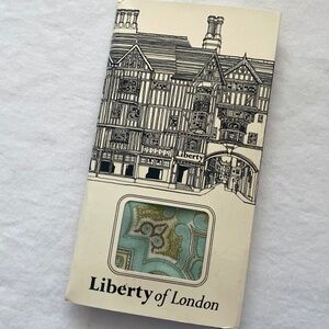 Vintage Liberty of London Silk Scarf - Ornate Tile Print with Original Packaging